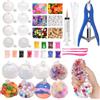 JelyArt Kit Creazione Squishies Anti-Stress - 8 Palline TPR