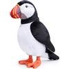 lilizzhoumax Peluche di pulcinella di mare 27cm/10" simulazione Peluche di puffino giocattolo Peluche di uccello morbido Bambole Animali Selvatici Regalo per Bambini e Amici