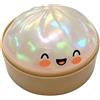 Generico Giocattolo Squishy Dumpling Glitter Con Gabbia Coniglio