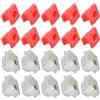 YFQAZXSW 20 pezzi for portiera auto cruscotto interno for modanature for cruscotto for BMW serie 3 E46 E90 E91 E92 E93 X3 X5 E53 occhielli di fissaggio for auto(No.10 and No.11)