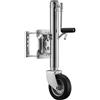 XPOtool Servotimone con Ruota 540 kg Ruotino per Carrello appendice con Staffa di Montaggio