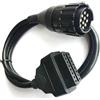 OTKEFDI 10Pin OBD Adattatore, 10-Pin Adattatore OBD a 10 Pin per Motocicli Motociclette-per Interfaccia K-Line e DCAN