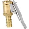 Gatuida Connettore Clip Leggero e Portatile Valvola Pneumatico in Rame 8mm per Pompa Pneumatici Auto per Garage e Impianti Aria Industriali