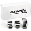 Esselle Parts Set Pedaliera Copripedali per Renault Clio 5 Cambio Manuale