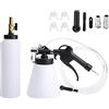 BOOMSTART Dispositivo ad Aria compressa per Spurgo Freni, Dispositivo di spurgo del Liquido dei Freni ad Aria compressa Kit,con Bottiglia di Ricarica