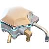 Generico Pompa Carburante Per Moto Per Yamaha XV250 XV 250 Virago Route 66 XV125 125 1988-2014 Ricambi Motore, Gruppo Alimentazione, Adattatori Elettrici Pompa Benzina Gruppo