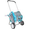 Cellfast Garden Discover - Carrello con Tubo da 1/2 20 m, con irrigatore, 2 connettori e Set di connessione, Alluminio, Leggero, Resistente alla corrosione, 55-620, Blu, 6 x 6 x 0,1 cm