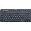 LOGITECH Tastiera Logitech K380 Grigio Scuro