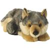 Aurora World 26264 Puffin MiYoni Lupo sdraiato, da 0 mesi a 99 anni , Multicolore, 11 pollici