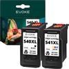 Evoke Cartucce per CANON PG 540 CL 541 ️️ PIXMA MG3250 2150 MX375 MG3650S TS5150 TS5151 ️