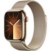 Apple Watch Series 9 (2023) GPS + Cellular 45 mm - Acciaio inossidabile Oro - refurbished