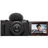 Sony Macchina fotografica compatta ZV-1F - Nero + ZEISS Tessar T* 20mm f/1.2 f/1.2 - refurbished