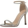 LaShoes StyliShoes Donna cinturino alla caviglia Abito scarpe tacco sandali con punta aperta e tacco a spillo