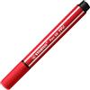 Stabilo Pen 68 Max - Penna in feltro con puntino spesso, rosso carminio