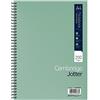 Summit Cambridge Jotter, quaderno formato A4, rilegatura a spirale, a righe, 200 pagine, blocco note singolo, verde