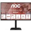 Aoc MONITOR AOC LED 27" Wide Q27E4U IPS 2560x1440 120HZ 4ms 350cd/mq 1.500:1 2x2W MM