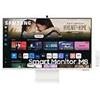 SAMSUNG MONITOR LED 32 FLAT SMART BIANCO 4MS M8-M80D 4K UHD HDMI LS32DM801UUXEN