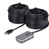 StarTech.com Cavo di Prolunga USB 2.0 da 24m con Hub di Estensione a 4 Porte USB