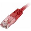 Cablenet CNL 100PK 3M C6 Rd UTP PVC 24AWG FMB cavo di rete Rosso Cat6 U/UTP [UTP