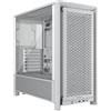 Corsair FRAME 4000D RS Midi Tower Bianco (CORSAIR FRAME 4000D RS WHT MID CASE)