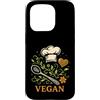Cucina vegana di Christine-Krahl Custodia per iPhone 15 Pro Vegan Cucina Vegetale Ricette Alimentazione Salutare