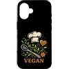Cucina vegana di Christine-Krahl Custodia per iPhone 16 Vegan Cucina Vegetale Ricette Alimentazione Salutare