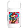 Philippe Seigle Custodia per iPhone 17 Pro Philippe Seigle Potente Donna grassetta Colorato Floreale Pop Art