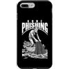 Grandio Design Geeky Computer & IT Novel Custodia per iPhone 7 Plus/8 Plus Computer Hacker Andato Phishing Divertente Codice Binario Pesca Net