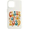 Groovy Kindie School Graduation Ts Custodia per iPhone 14 Classe del 2039 Retro Daisy Flower Sun Groovy Anno di Laurea