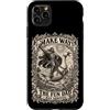 Stampe Umoristiche per Papà Avventurosi Custodia per iPhone 11 Pro Max Fate Spazio! Il Papà Divertente con Cavaliere e Oca