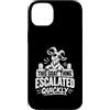 Goat Chaos Club Custodia per iPhone 14 Plus Divertente questa cosa di capra si è intensificata rapidamente e stravagante umorismo delle capre