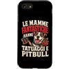 Umorismo Mamme Tatuate Custodia per iPhone SE (2020) / 7/8 LE MAMME FANTASTICHE HANNO TATUAGGI E PITBULL