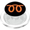 GLOW PLUG TEES Luce di avvertimento con simbolo della candela del motore diesel PopSockets PopGrip per MagSafe