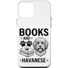 Funny Havanese And Book Designs Custodia per iPhone 12 mini Libri E Havaneses Funny Havanese