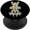 Jimbeels DIPLEURULA STUDY Larva Echinoderma Zoologia PopSockets PopGrip Adesivo