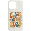 Groovy Kindie School Graduation Ts Custodia per iPhone 14 Pro Max Classe del 2039 Retro Daisy Flower Sun Groovy Anno di Laurea
