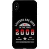 Geboren 2008 Legendär Geburtstagsgeschen Custodia per iPhone XS Max Vintage 2008 Leggenda Compleanno Vintage Retro Regalo
