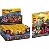 LEGO 71017 - 20x Bustine / Boosters Minifigures SERIE The Batman Movie 1 SERIES
