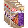 8in1 Fillets 8 in 1, snack funzionale con pollo Pro Active per cani, diverse varietà, confezione da 4 (4 x 80 g)