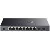 OMADA Rete - Switch Smart 8 Porte Gigabit Poe+, 2 Sfp, Sg2210p