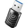 CUDY Rete - Adattatore Usb Wi-fi Ac1300, Wu1300s