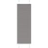 vidaXL Plissé rolgordijn 50x100 cm stofbreedte 49,4 cm antraciet