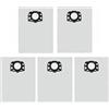 Donkivvy 5 Sacchetti Filtro in Tessuto Non Tessuto per aspirapolvere per Karcher MV4 MV5 MV6 WD3 WD4 WD5 WD6 P Wet & Dry