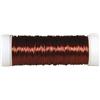 Rayher Filo Metallico per Bigiotteria, Marrone Scuro, 0,30 Mm Ø, Rotolo 50 M, 2405505