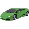 Maisto Tech R/C Lamborghini Huracan Coupe: auto radiocomandata in scala 1:24 2,4 GHz, con impugnatura a pistola, dai 5 anni in su, 20 cm, verde (581523)