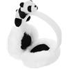 JOINPAYA Paraorecchie Invernali Donna a Tema Panda Fascia Scaldaorecchie Soffice Antivento Protezione per le Orecchie Outdoor per Camminate e Sport Freddo