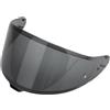Guajiro - Visiera Compatibile con Shoei NXR 2 - Z8 - X15 - XSPR Pro - CWR-F2 | Schermo in policarbonato predisposto per Pinlock | Antigraffio e antiappannamento (Nero)