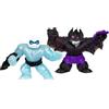 Moose Heroes of Goo Jit Zu Meteor Madness Dehnbare Figuren 2er-Pack Pantaro vs. Sludgewing 12 cm