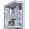 ASUS Case Asus ROG Cronox GR801 ARGB Full-Tower - Schermo LCD 9.2 e BTF, Bianco