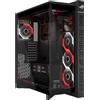 ASUS Case Asus ROG Cronox GR801 ARGB Full-Tower - Schermo LCD 9.2 e BTF, Nero